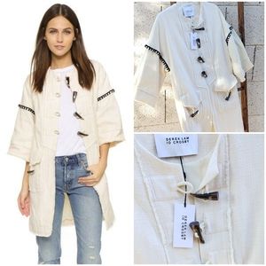 DEREK LAM IO CROSBY COAT WHORN TOGGLE